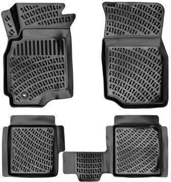 Set de covorașe auto din cauciuc tip disc pentru Mitsubishi Lancer 2002-2007