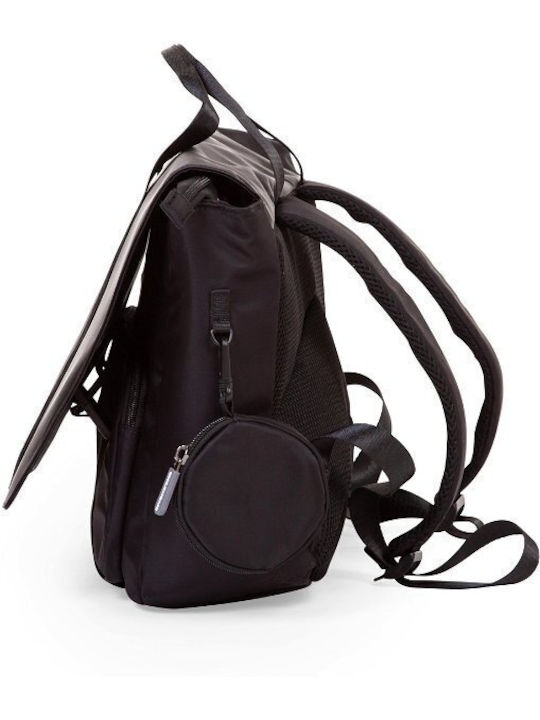 School Bag Black Gold