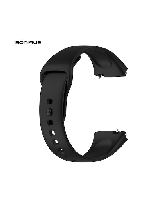 Sonique Curea Silicon Negru (Redmi Watch 3 Active - Ceas Redmi Watch 3 Active)