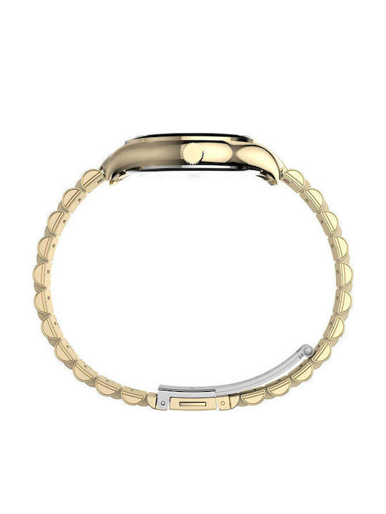 Timex Waterbury Women's Watch with Gold Metal Bracelet