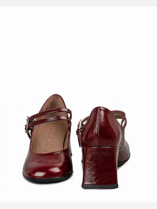 Токчета с каишка Бордо