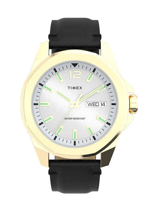 Timex Essex Ρολόι Μπαταρίας με Δερμάτινο Λουράκι Timex Essex Ρολόι Μπαταρίας με Δερμάτινο Λουράκι