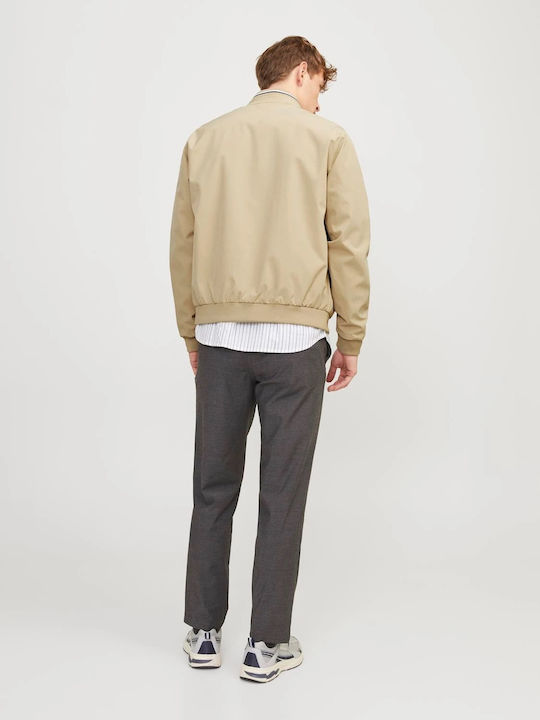 Jack Men's Bomber Jacket Beige