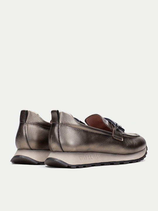 Γυναικεία Loafers Ατσαλί