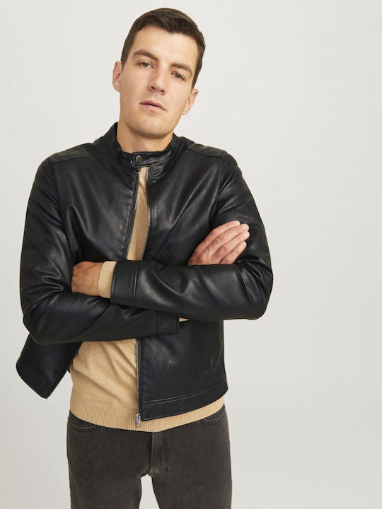 Lederjacke Jacke Biker Black