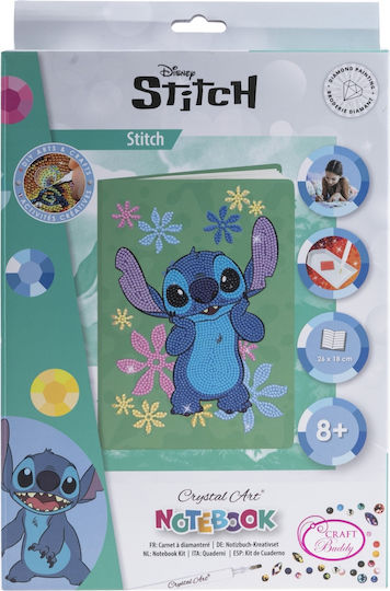 Craft Buddy Notebook Σετ 5 Σημειωματάρια Ριγέ