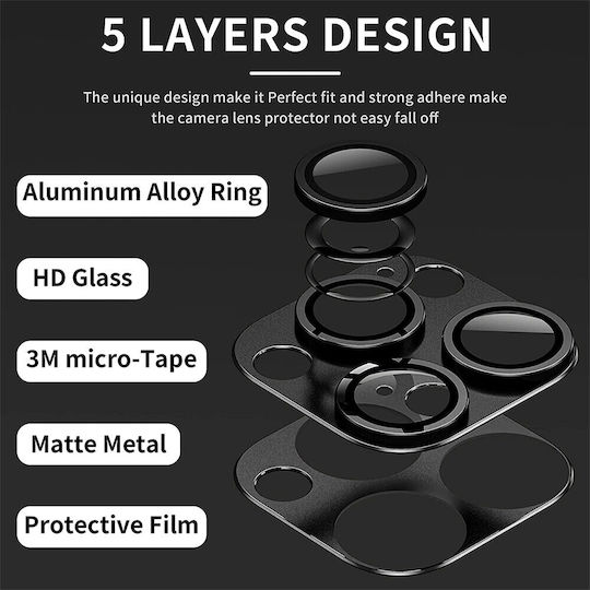 Προστασία Κάμερας Tempered Glass για το iPhone 16 Pro, iPhone 16 Pro Max