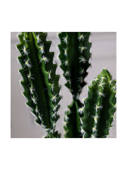 Artificial Plant in Pot Cactus Euphorbia Caerulescens Green 50cm Supergreens