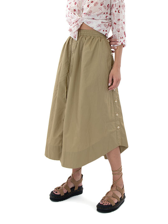 Matchbox Midi Skirt Green