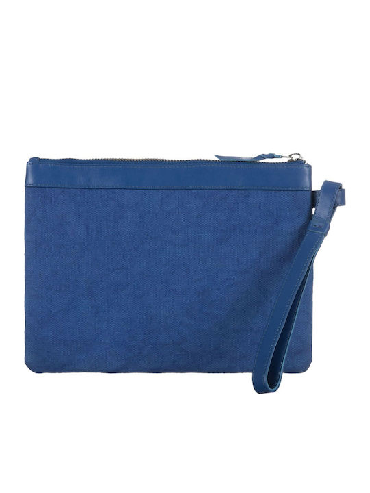 Necessaire in Blau Farbe