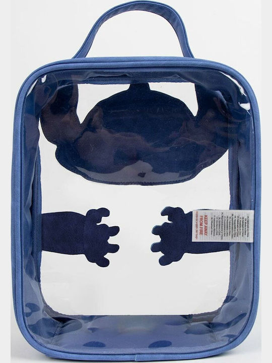 Kulturbeutel Disney Stitch in Blau Farbe 16cm