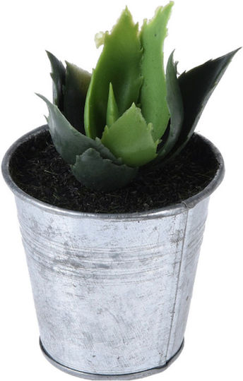 Plantă Artificială în Ghiveci Mic Silver 10cm ArteLibre