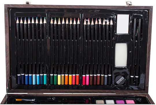 Set de Colorat Lemn 34x23cm 143buc