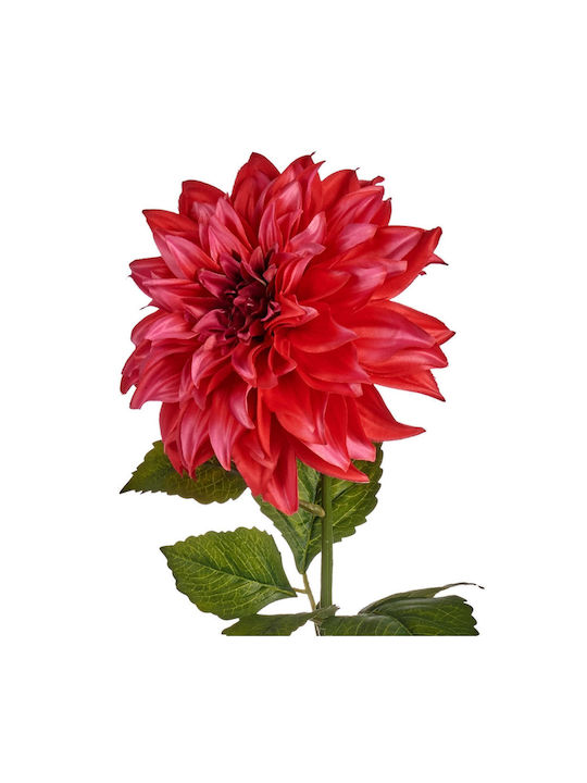 Ramură Decorativă Artificială Dahlia Fuchsia 70cm Ibergarden