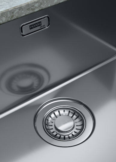 Franke Mythos MYX 110-34 3012500602 Undermount Sink Inox Satin W38xD44cm Silver