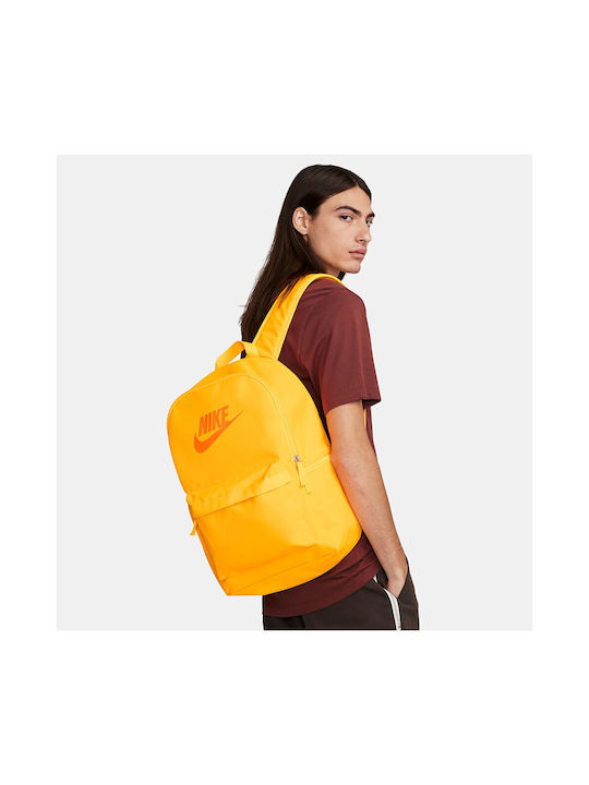 Nike Heritage Men's Fabric Backpack Yellow 25lt