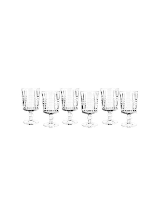 Estia Set of Glasses for White Wine made of Glass Stemmed 182ml 6pcs