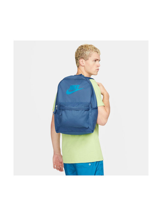 Nike Heritage Fabric Backpack Blue 25lt