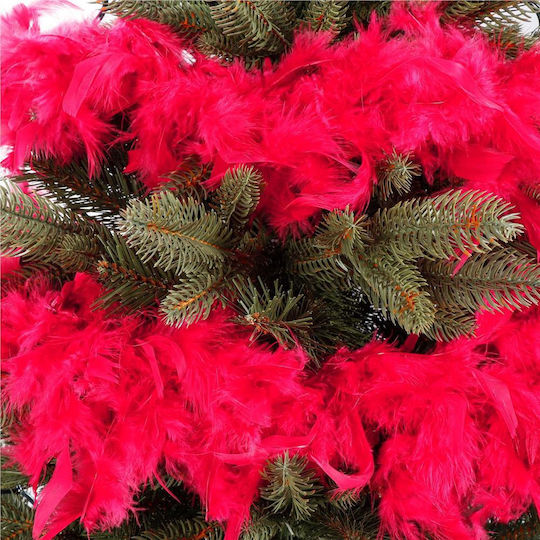 Lighted Christmas Garland Red 1pc