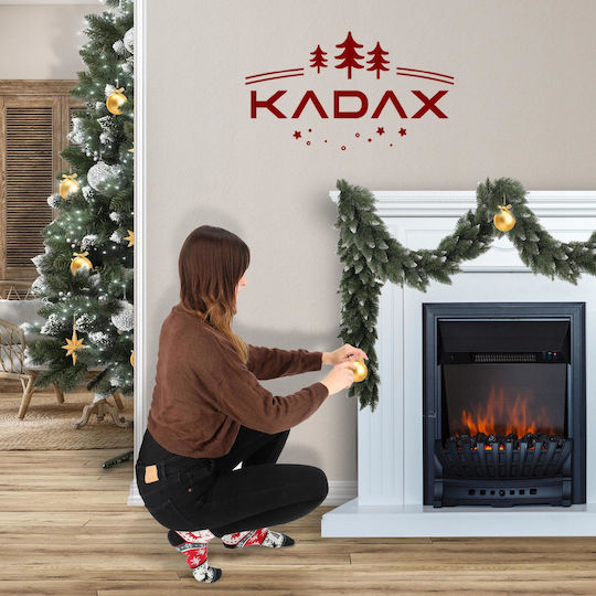 Kadax Weihnachtliche Girlande Plastik Grün 1Stück