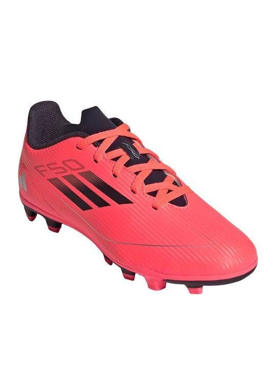F50 Club Fxg J Kids Molded Soccer Shoes Pink