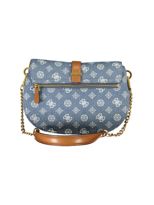 Guess Damen Tasche Crossbody Blau