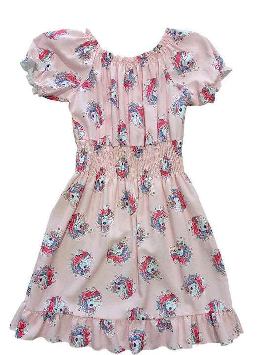 New Collection Kids Dress Pink