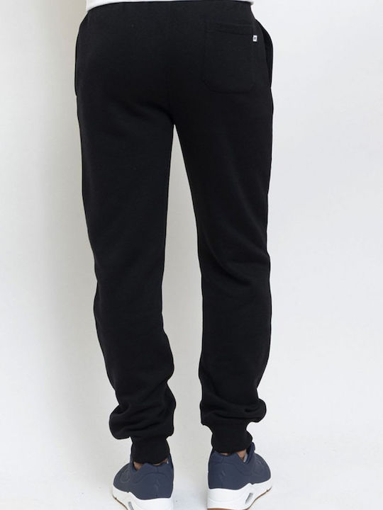 Sweatpants with Elastic Black