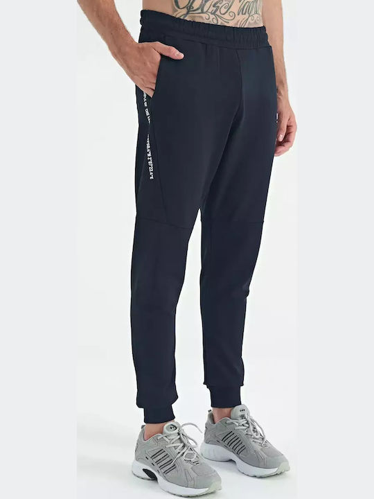 Παντελόνι Φόρμας με Λάστιχο Navy Blue