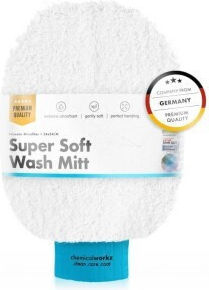 Γάντι Μικροΐνες Chemicalworkz Wash Mitt Supersoft Turquoise Car Wash