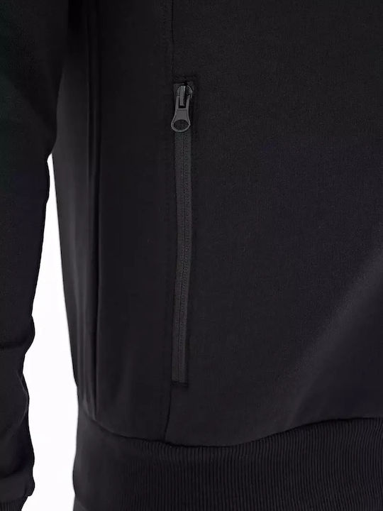 Tracksuit with Elastic Black