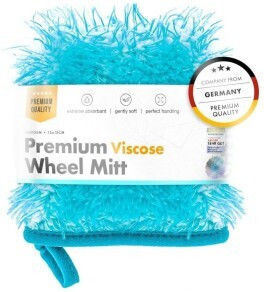 Chemicalworkz Microfiber Wheel Mitt 1400gsm 15×15cm Turquoise