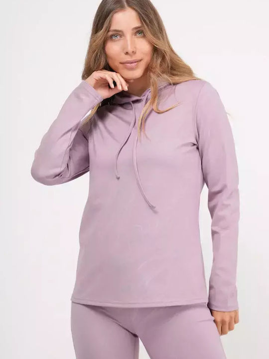 Bonatti Women's Hooded Sweatshirt Purple