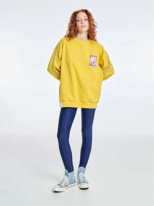 PCP Women's Sweatshirt Post It Yellow