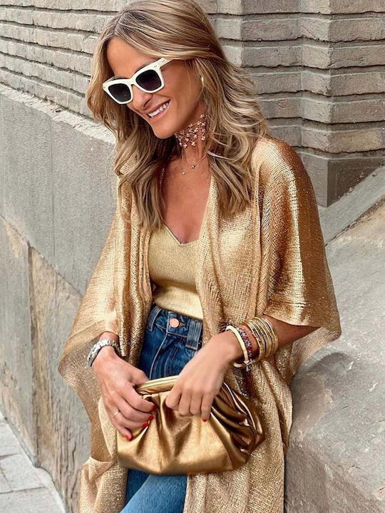 Long Women's Kimono Gold Long Women's Kimono Gold
