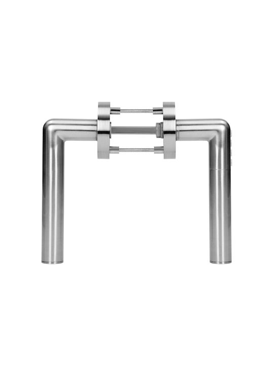 Orno Türgriff Rosette Silber
