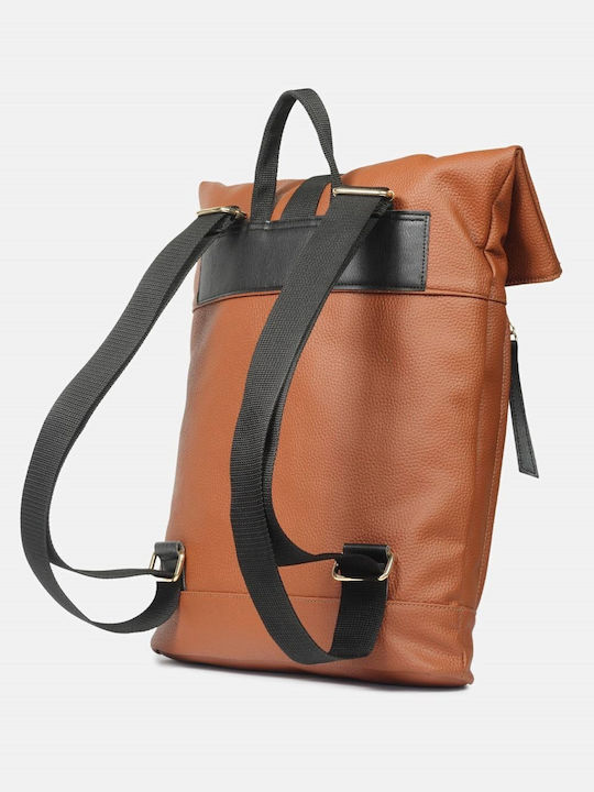 Ari Gorgio Women's Envelope Backpack Tabac Brown