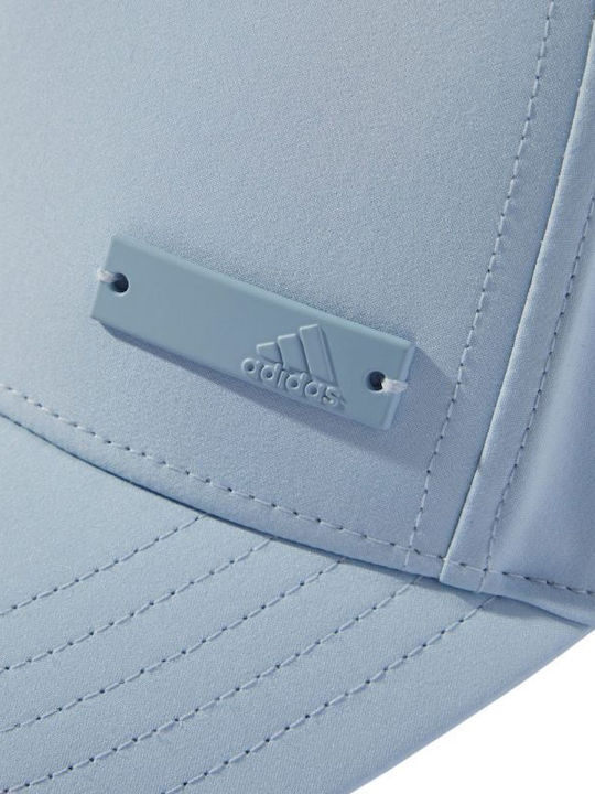 adidas Metal Badge Lightweight Baseball Cap Jockey Light Blue IY7770 adidas Metal Badge Lightweight Baseball Cap Jockey Light Blue IY7770