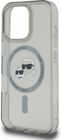 Karl Lagerfeld Karl&Choupette Umschlag Rückseite Kunststoff Schwarz (iPhone 17 Pro Max / iPhone 17 Pro / iPhone 16 Pro Max)