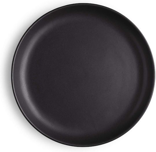 Eva Solo Plate Shallow Black with Diameter 17cm