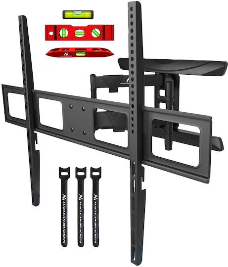 Maclean Energy MC-423 Suport TV de perete până la 100" și 80kg Negru