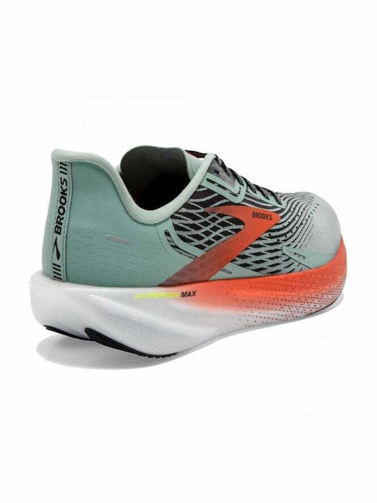 Brooks Hyperion Max Γυναικεία Αθλητικά Παπούτσια Running Πράσινα