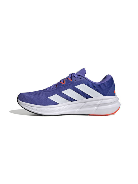 Adidas Questar 3 Ανδρικά Αθλητικά Παπούτσια Running Μπλε