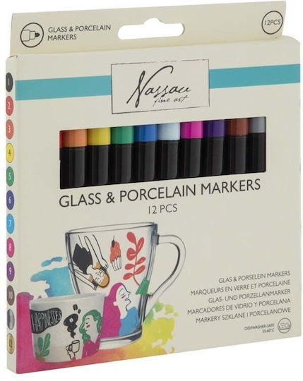 Nassau Fine Art Magische Zeichenmarker Dünne Set 12Stück