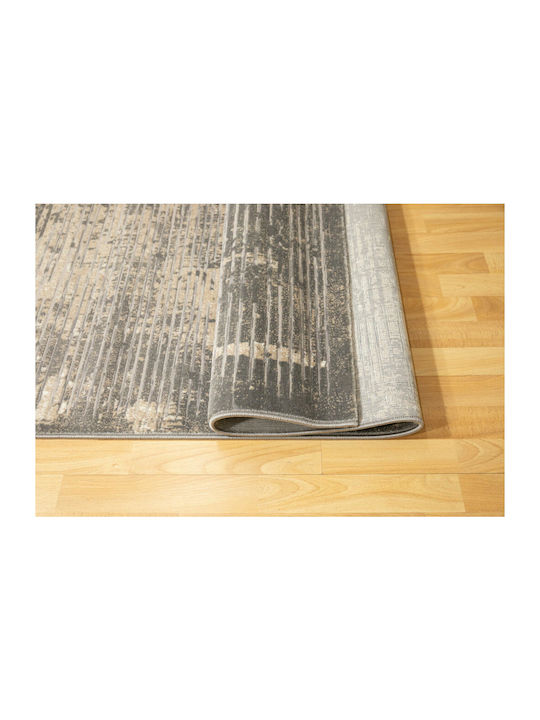 Ezzo Venice 8131acd Χαλί Ορθογώνιο Γκρι 70x140cm