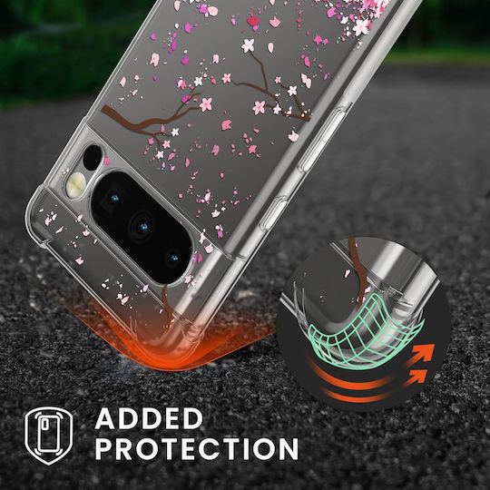 KWmobile Задна корица Силикон с Каишка Многоцветен (Google Pixel 8 Pro)