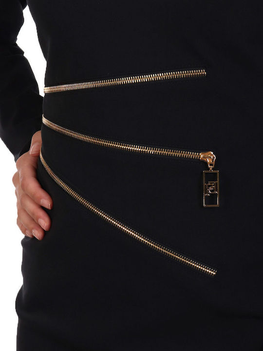 Rochie de Seara Midi Neagră