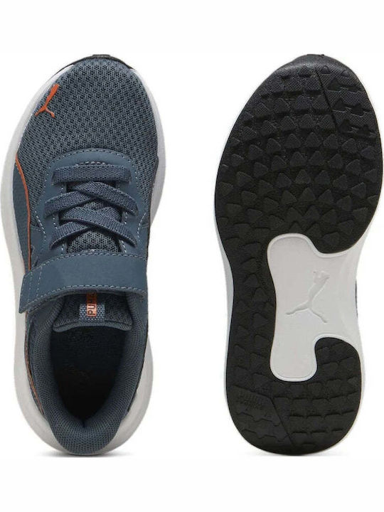 Reflect Lite Kids Sports Shoes Running with Hoop & Loop Closure Navy Blue