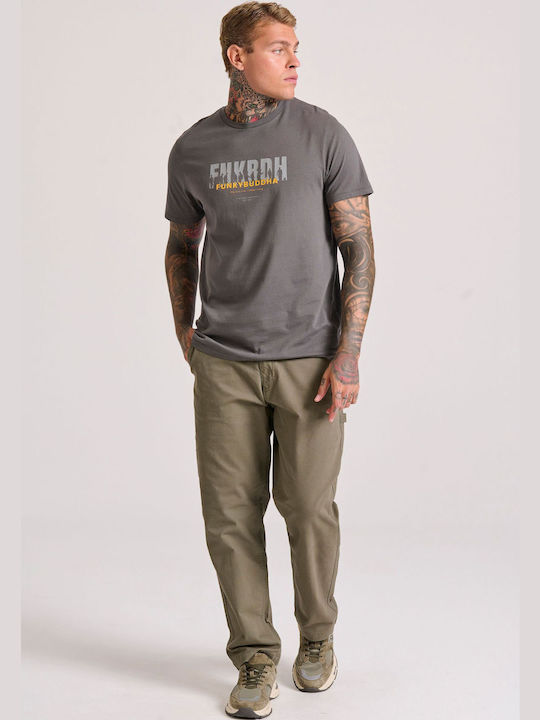 Funky Buddha T-shirt Gray