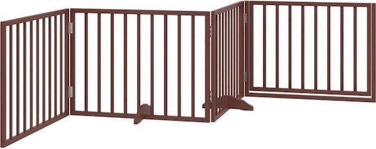vidaXL Divider de verandă pentru Câini de Culoare Alb 320 x 60cm